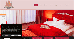 Desktop Screenshot of hotel-village.de